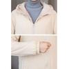 HI-FASHION Plus-size Suit Jacket Autumn Winter Thicken Slim Long-sleeved Outwear Women's All-match Velvet Coat