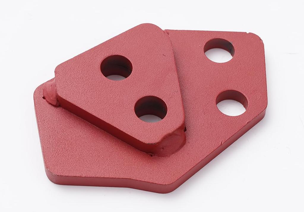 LSEX-F Tow Hook for Jimny JB64/Jimny Sierra JB74 (Front/Right) with Aftermarket Bumpers, Red, High-Strength, 8mm Thick Steel