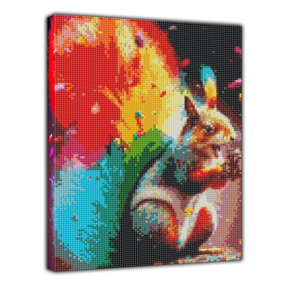 5D Diamond Painting Full Round Drill Diamond Rainbow Butterfly Diamond Painting Handmade Diy Diamond Mosaic Painting Home Decoration