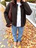 Autumn/Winter 2026 Knit Cardigan - Simple Commute Style, Solid Color, Round Neck, Loose Fit, Drop Shoulder Sweater Coat.