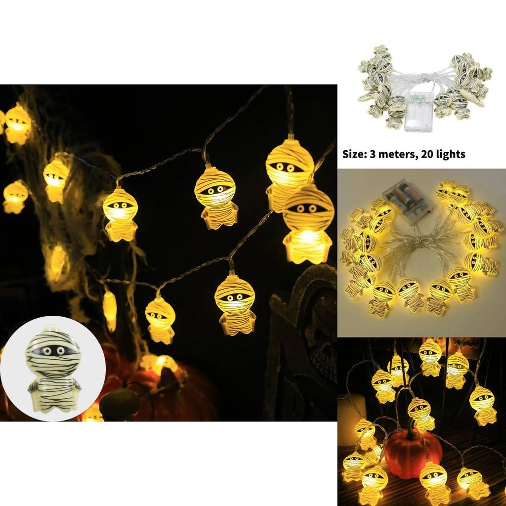 Halloween Party Led String Lights For Indoor Outdoors