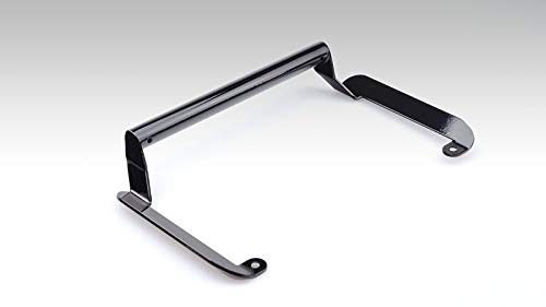 Kijima Motorcycle Parts Handlebar Mounting Bar, Steel, 22.2mm Diameter, Black, Compatible with Forza 250 ('18-'20/MF13), Part Number 204-0694