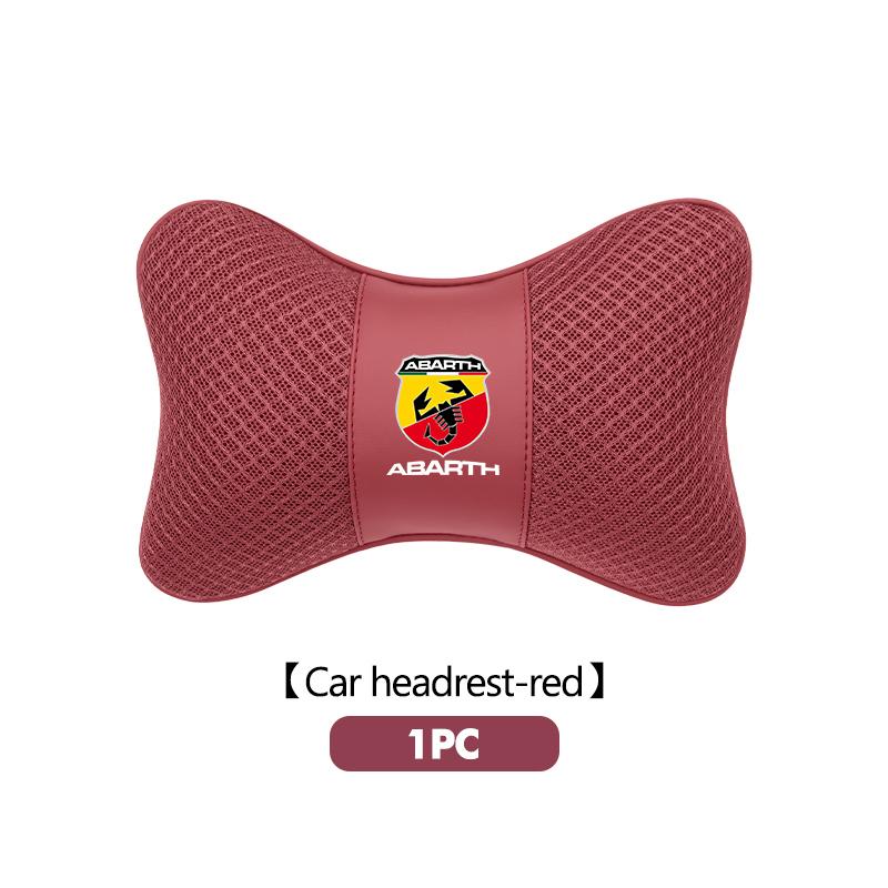 Car Headrest Lumbar Support Neck Pillow Lumbar Support Cushion For Abarth Freemont Strada 500x Grande Punto Ducato Stilo Palio