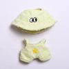 Big Eyes Labubu Time Doll's Clothes Two-piece Set 17cm Plush Dolls Clothes  Children Gift