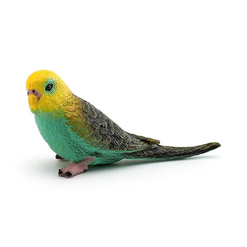 

Small Parrot Lifelike Birds Figurine Collection Playset Household Decoration Cake Toppers Gift For Kids Educational Toys