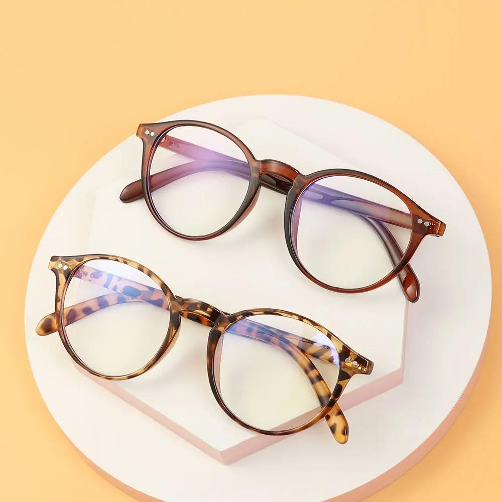 Fashion PC Frame Retro Flat Mirror Eyewear Blue Light Blocking Glasses Gaming Filter Glasses Optical Spectacles