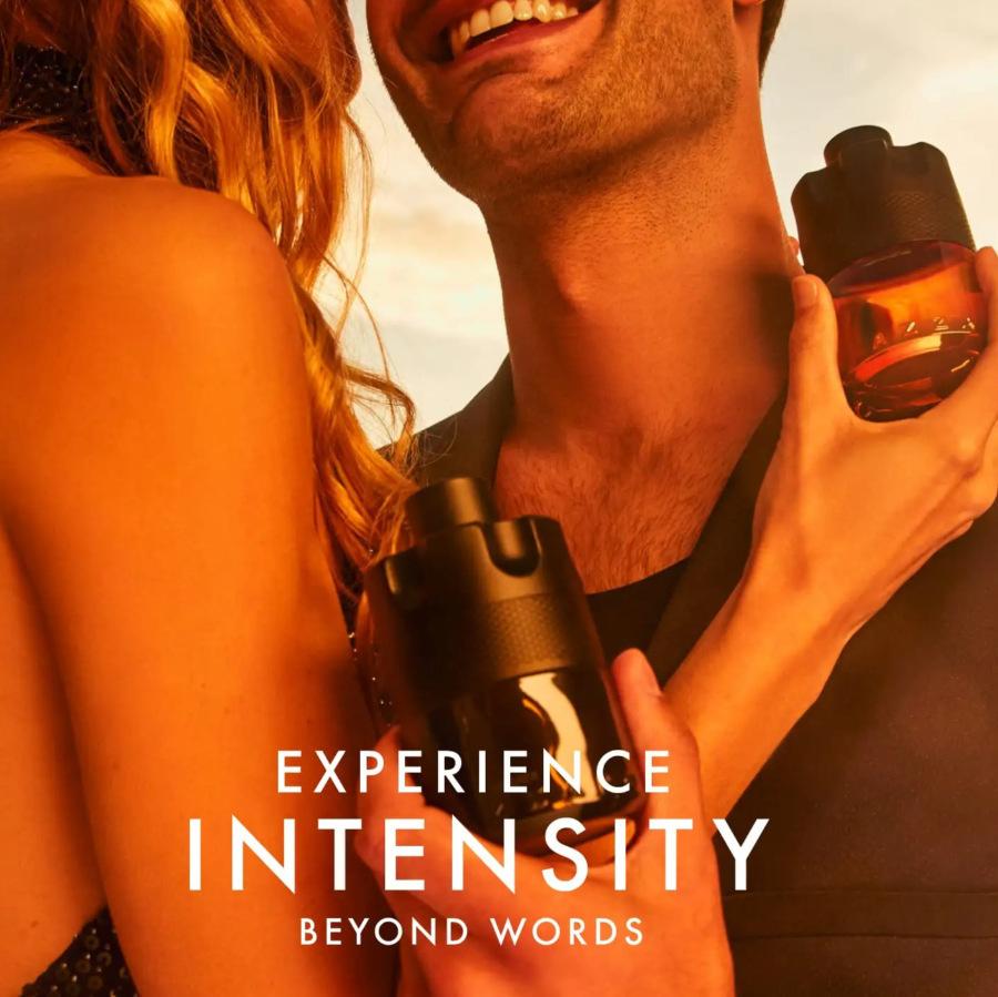 AZZARO THE MOST WANTED Eau De Parfum for Men, 100ml, Midnight Chase Scent, Long Lasting Fragrance, Woody Oriental Notes