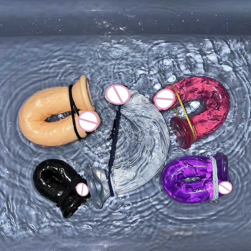 Cheap 5 Colors Small Transparent Dildo Suction Cup Jelly Dick Women Erotic Anal Sex Toys Soft Clitori Vaginal Masturbators Penis