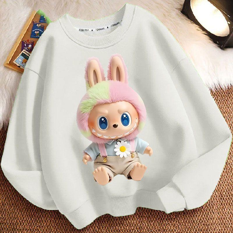 Barneklær Sweatshirts, Langermet Sweatshirts for Gutter og Jenter Om Våren og Høsten