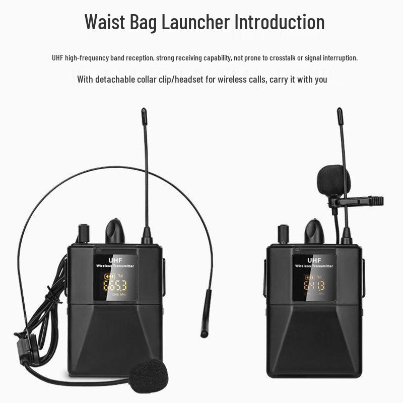 UHF Wireless Lavalier Microphone for Mobile Live Streaming & Vlogging - Special Offer