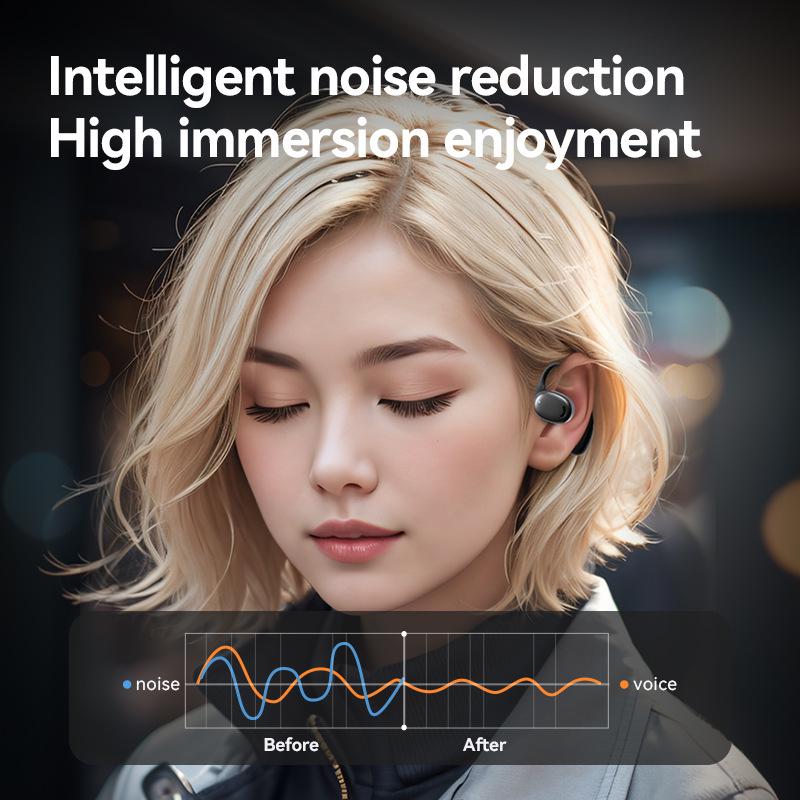 2024 Premium OWs Earhook Bluetooth Earbuds M56: High-end Noise Cancelling, Long Battery Life Sports Earbuds