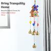 Wind Chimes for Home & Balcony Decor, Metal Hanging Outdoor Garden Terrace, Feng Shui Positive Energy Good Luck & Vastu