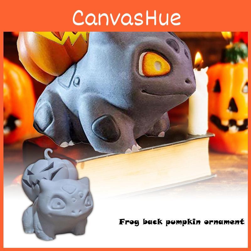 Pumpkin Halloween Resin Ornaments Detachable Bulbasaur Decoration Indoor For