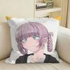 Night Girl Nanakusa Nazuna Anime Square Sofa Pillow Cover Solid Color Living Room Home Decor Cushion Case