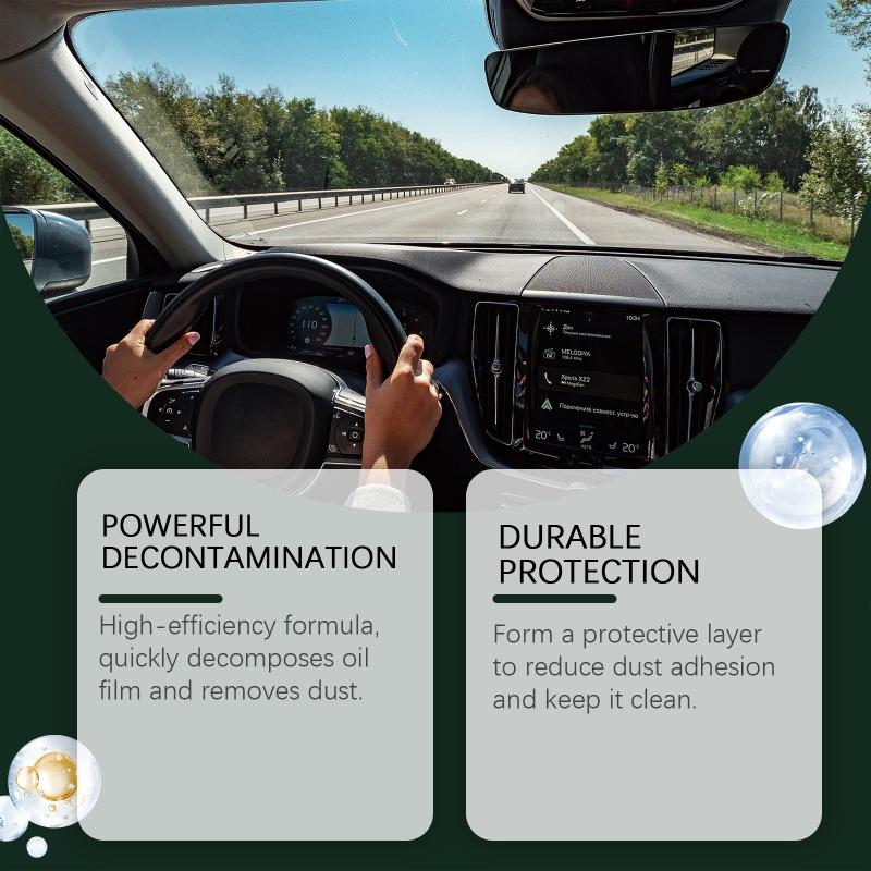 Oil Removal Stain Removal Waterproofing Car Window Rainproof Cleaning Agent Car Glass Degreasing Paste Car Windshield Cleaning