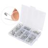 250pcs metal Sewing Pins 6 Sizes Assorted Safety Pins Durable Safety Pins  Clothes Accessories