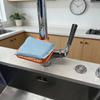 Égouttoir pour évier de cuisine, Porte-éponge, Étagère organisatrice égouttoir à savon, Convient aux robinets de 28 mm de diamètre, Accessoires de salle de bain