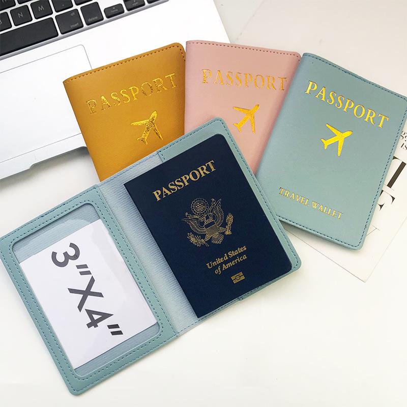 PU Leather Passport and Luggage Tag Set