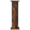 Plant Stand 2 pcs Smoked Oak 25 x 25.5 x 80.5 cm