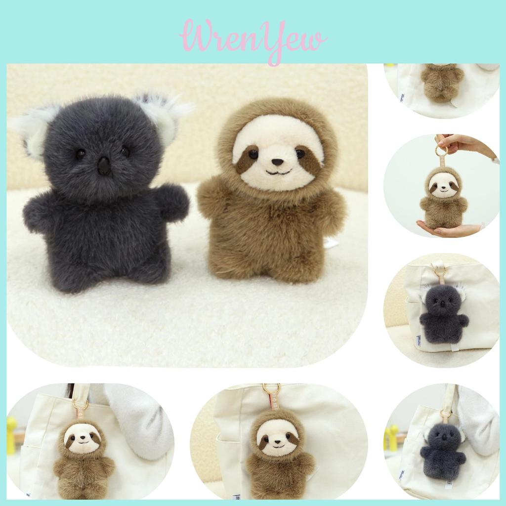 Delightful 15cm Plush Koala And Sloth Keychain Perfect For Bags And Car Decorations