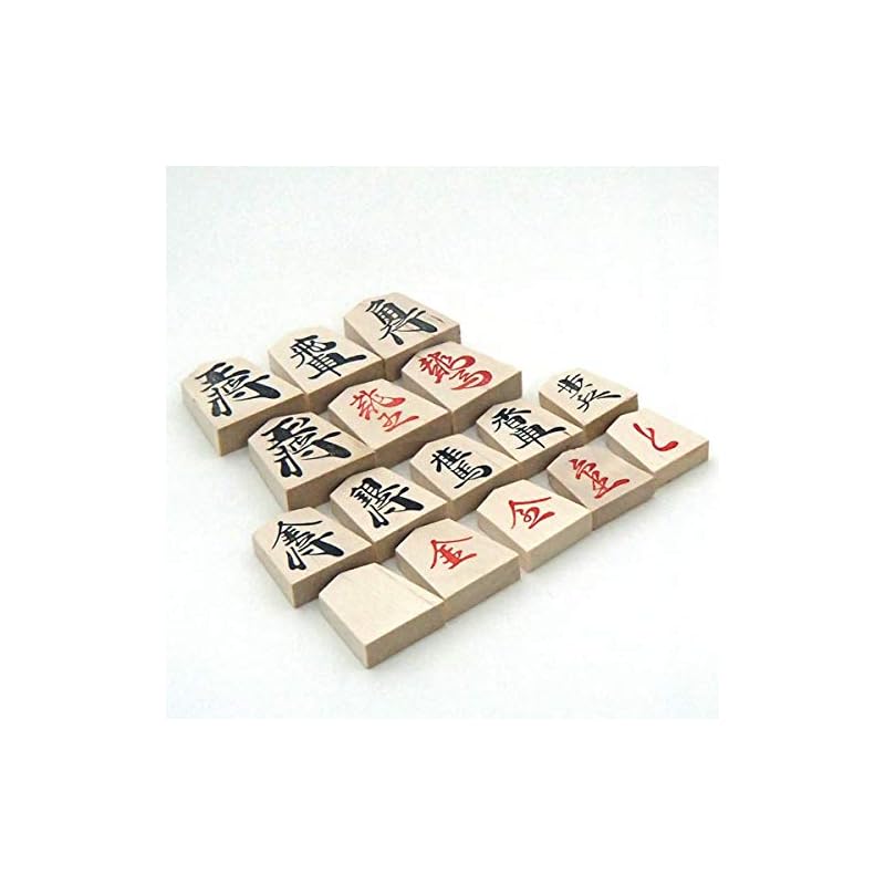 A convenient folding shogi board set with wooden pieces! New Katsura No. 5 Folding Shogi Board Set (Wooden pieces made of birch wood, high-quality