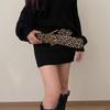 Youth Fashion Belt Elegant Leopards Belt Trendy Animal Print Soft Waistband for Lasting Use Fashionable Attires