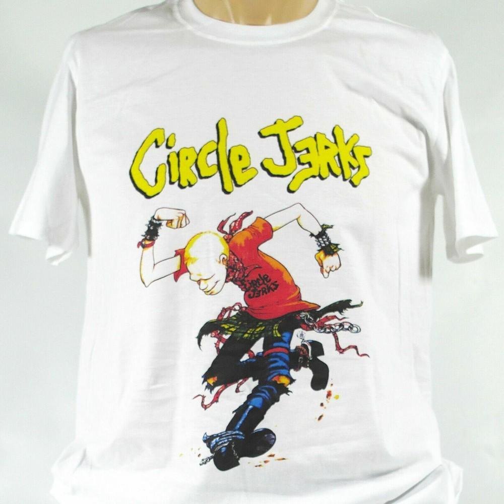 CIRCLE JERKS Hardcore Punk Rock T-shirt S-3XL
