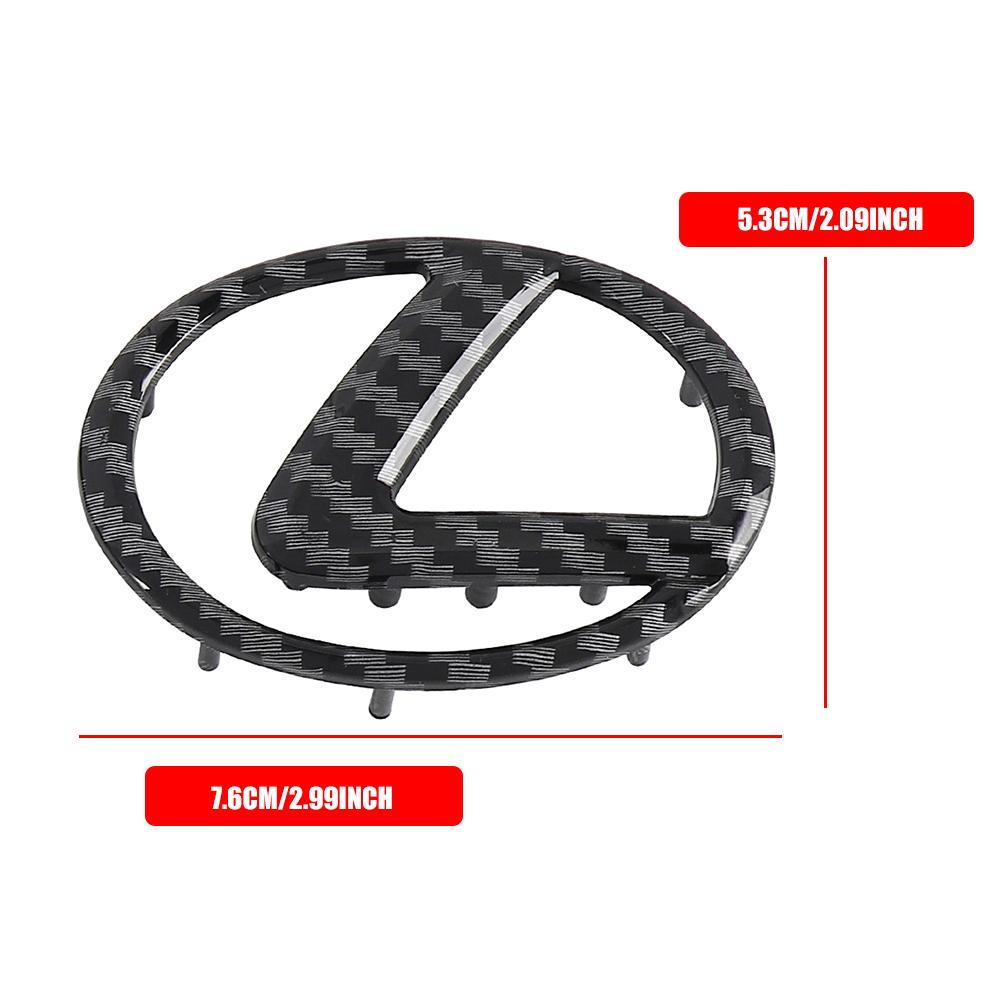 Car Steering Wheel Center Logo Emblem For Lexus ES300 RX330 RX300 GS300 IS250 IS200 CT200h IS300 NX RX LX GX GS Auto Accessories