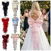 Satin Mesh Elegant Bridal Belt Single Layer Wedding Dress Accessories  Evening Gown