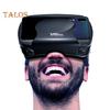 Oppslukende 3D VR-briller Justerbare øyebeskyttede Virtual Reality Fullskjerm Visuell vidvinkel universal VR-hodesett med fjernkontroll