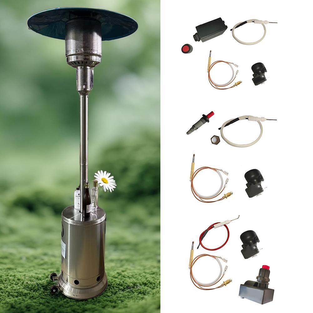 Outdoor Heater Pulse Switch Ignition Wire with Thermocouple Tilt Switch Safety Protection Device for Heating Units