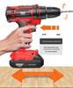 Oulide Rechargeable Lithium Drill & Electric Screwdriver Set