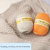 Medium Fine Wool Yarn Ball 500g/Set Comfortable Skin-Friendly for Hand Knitting DIY Material Kit Sweater Coat Scarf Glove Yarn