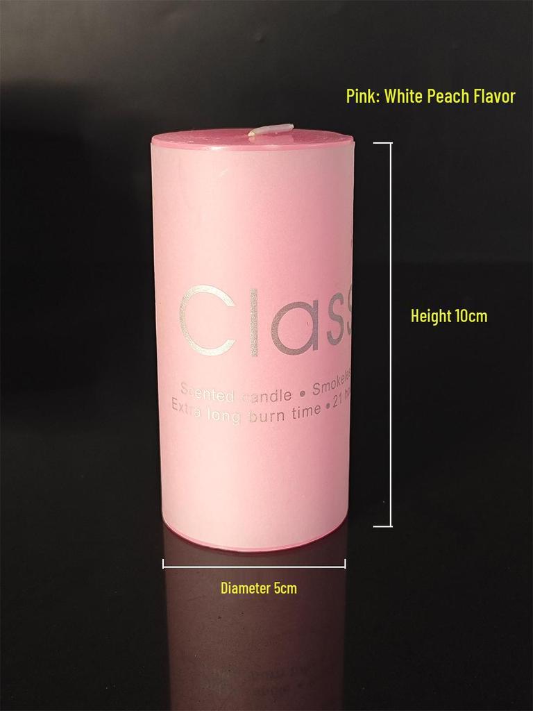 Set of 3 Aromatherapy Candles with Holders – Smokeless, Fragrant, and Ideal for Emergencies or Romantic Occasions.