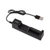 Univerzálna 3,7V USB nabíjačka batérií pre batérie do bateriek 16340, 14500, 18650, 26650