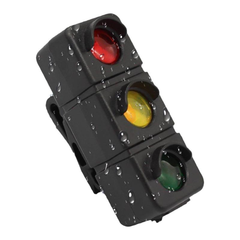 Bicycle Light Warning Red Green Light Flashing Night Riding USB Decoration Charging Tail Light