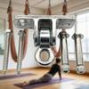 Swing Hanger Bracket Silver Turnable Overhead Mount Polished Mounting