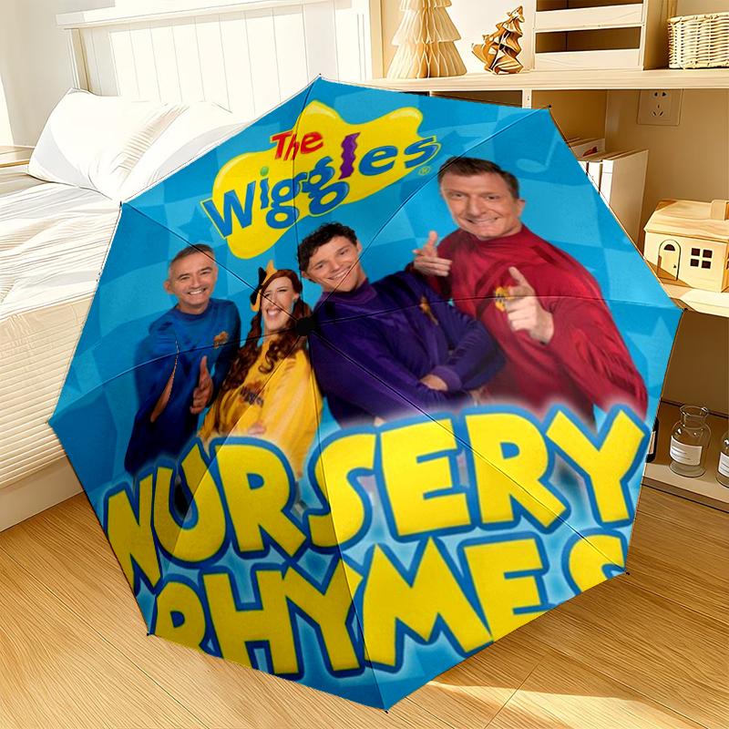 

Wiggle And Learn Show Umbrella 8-Frame for Travel, camping, Casual Lightweight Portable Umbrella, Essential for every family Holidays Birthday Gift