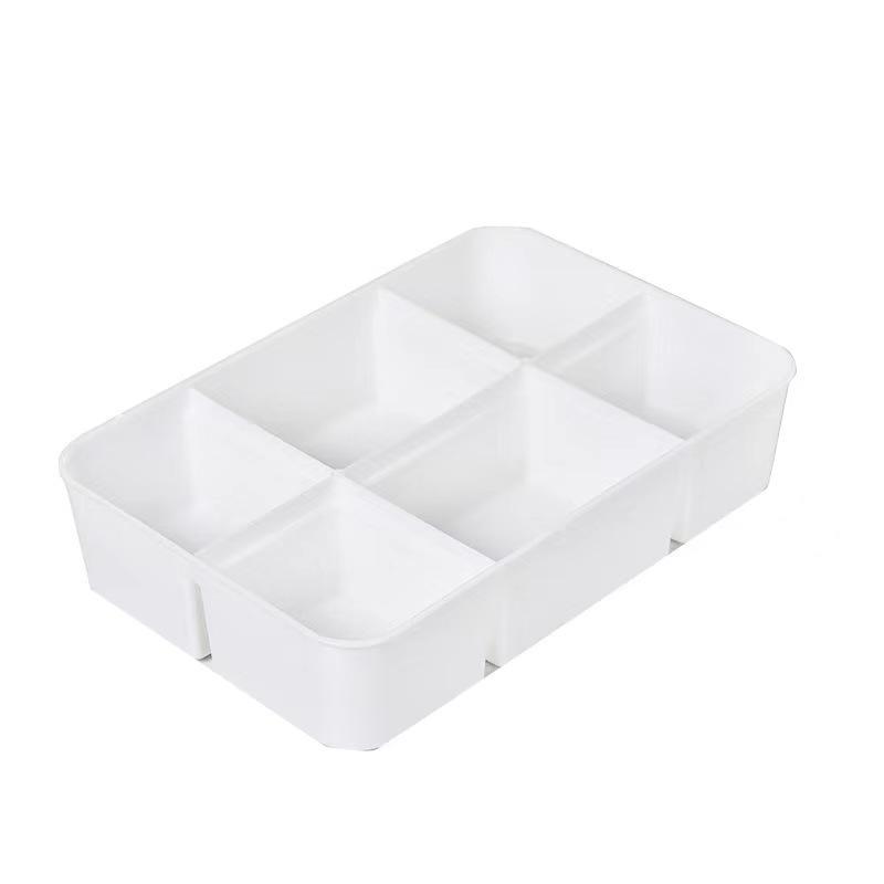 

Stackable Moisture-Proof Building Blocks Storage Box Kitchen Transparent Visibility Grid Drawer Organization Classification Tool