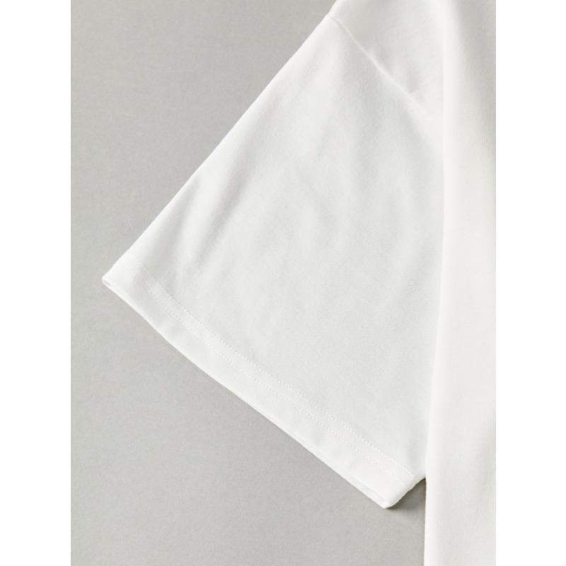 YYFS Dámská móda Ležérní Léto Jaro Jednobarevné halenky a košile s krátkým rukávem a výstřihem do O