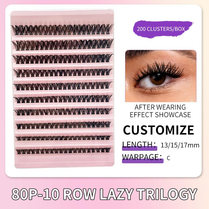 

Eyelashes Clusters Lash Bond And Seal Makeup Tools Diy Lashes Extension Kit For Gluing Lashes Gluing Glue Accessories Beauty 80P