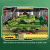 SEMBO 950pcs Main Battle Tank Assembly Plant Building Blocks Kits MOC Military Series Car Model Bricks Birthday Gifts Boys Toys