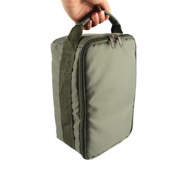 Fishing Tackle Organizers Case Portable Reel Bag Splashproof Storage Case Internal Divider Fishing Reel Bag