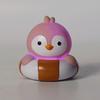 4Pcs Animals LED Light Up Bath Toy Swimming Water Soft Rubber Float Induction Luminous Penguin Dinosaur Fun
