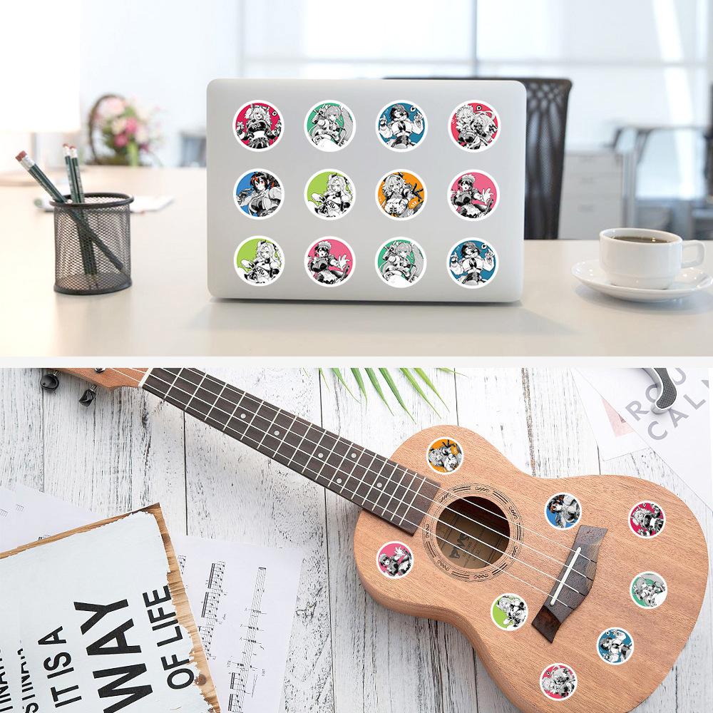 500 Stück/Rolle Spiel Zenless Zone Zero Versiegelungsaufkleber Niedliche Cartoon-Charakter-Aufkleber DIY Handy Gitarre Notizbuch Graffiti Aufkleber Spielzeug