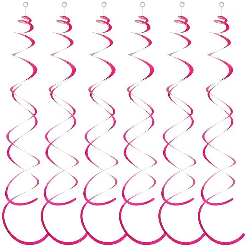 6 BUC/spirală Decorațiune Suspendată Decorațiune Suspendată Creativă Decorațiune Suspendată în Tavan Paiete DIY Recuzită Nuntă Petrecere de Ziua de Naștere