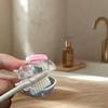 4Pcs Travel Toothbrush Head Covers Toothbrush Protector Cap Brush Pod Case Protective Portable Plastic Clip For Household Travel