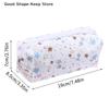 Multifunctional Stationery Bag Canvas Star Pen Bag Large Capacity Pencil Case Portable Cosmetic Bag Clutch Bag Gifts