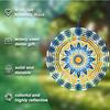 Bohemian Style Outdoor Wind Chime Handcrafted Garden Decor Sculptural Yard Art Colorful Rotating Gift for Indoor and Outdoor Use Wind Powered