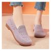 Summer Cloth Shoes, Women's Mesh Shoes, Breathable Flat Bottom, Lightweight, One Foot, Hollow Mesh Shoes